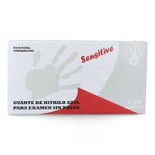 GUANTES NITRILO S/P POLVO VEN TALLA L