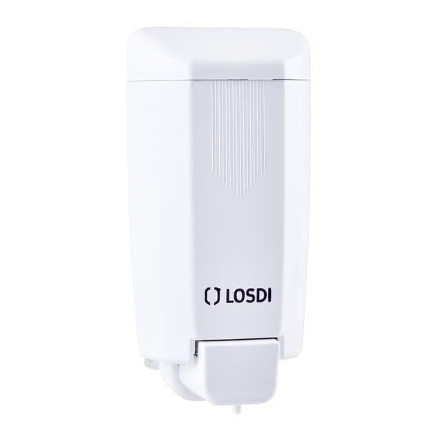 DISPENSADOR JABON ABS BLANCO