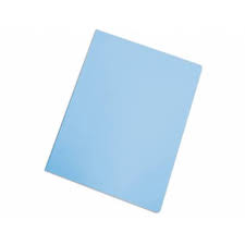 PACK 50 SUBCARPETAS DEQUA CARTULINA A4 180G COLORES PASTEL AZUL