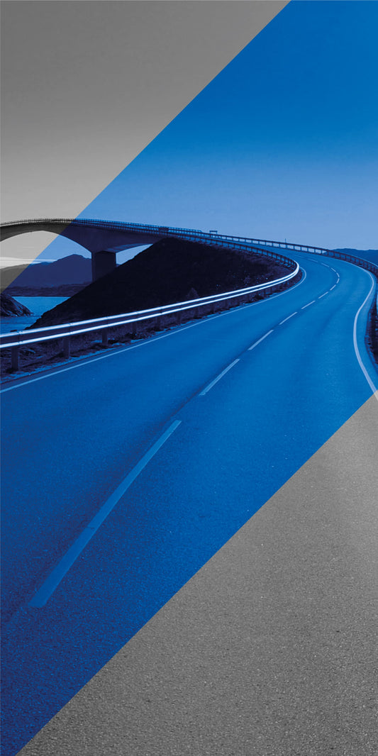 POSTER CARRETERA FOAM 200X100CM