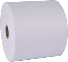 PAQUETE 10 ROLLOS  PAPEL ELECTRA 57MMX65MM DE DIAMETRO MANDRIL 12MM