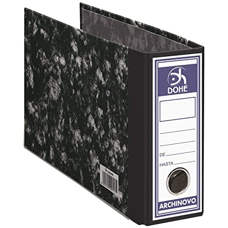 ARCHIVADOR DOHE 09119 CUARTO APAISADO CON RADO GRIS JASPEADO