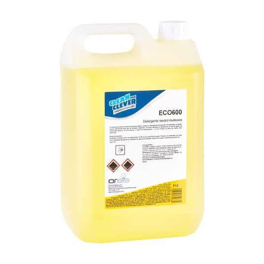 DETERGENTE LAVAVAJILLAS ECO600 C&C 5L