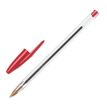 BOLIGRAFO BIC CRISTAL TRAZO MEDIO ROJO 8373619