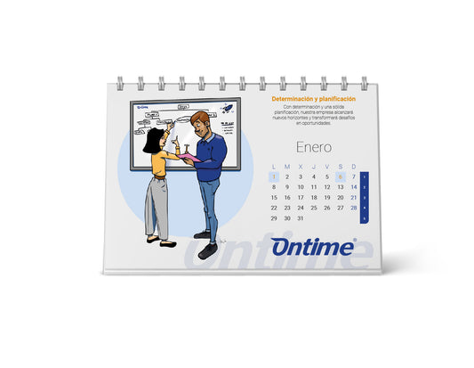 CALENDARIO ONTIME 2024 SOBREMESA 210X150